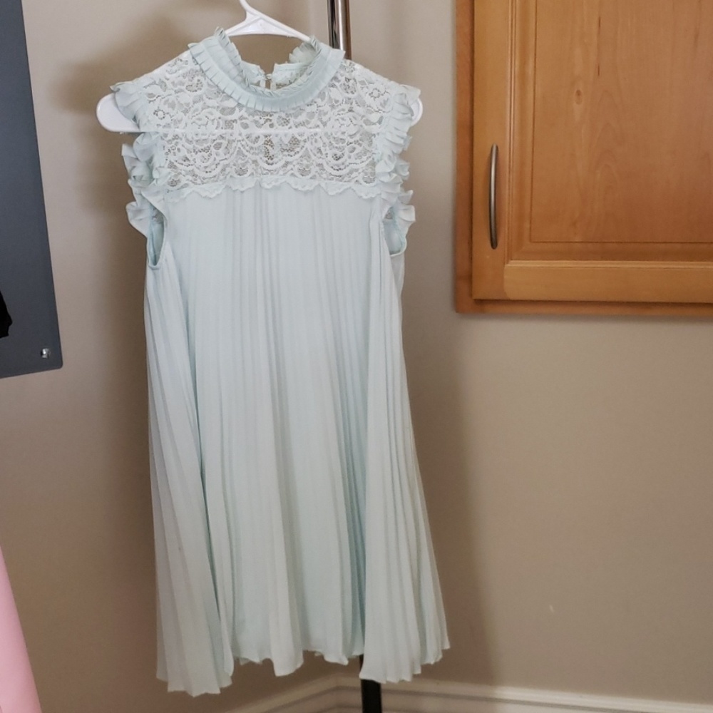 Mint Baby Doll Dress